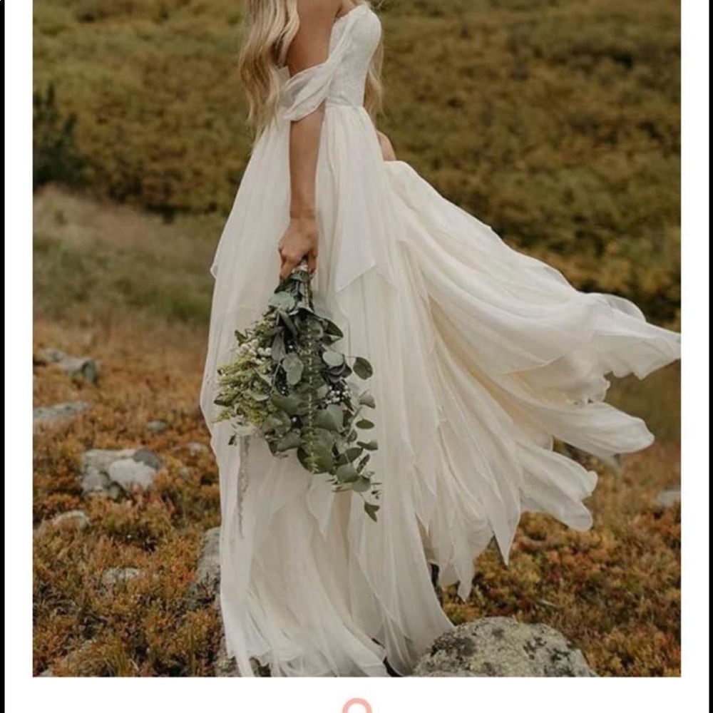 Boho wedding dress